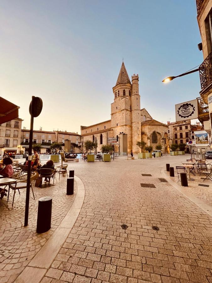 Le Casimir - Superbe T3 En Plein Centre Ville Renove Avec Gout - Wifi 贝济耶 外观 照片